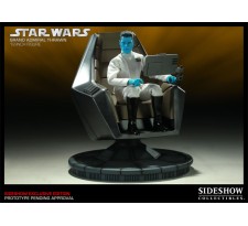 Star Wars Action Figure Grand Admiral Thrawn with Command Chair Exclusive 30 cm